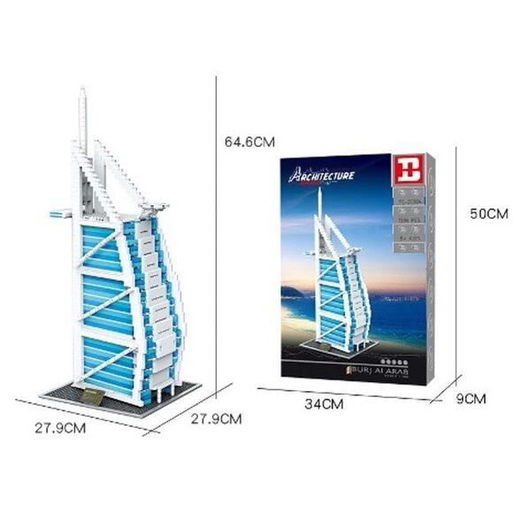 Happy Builds 1336 Piece Construction Toy Kit YC20004 - Picture 4 of 5